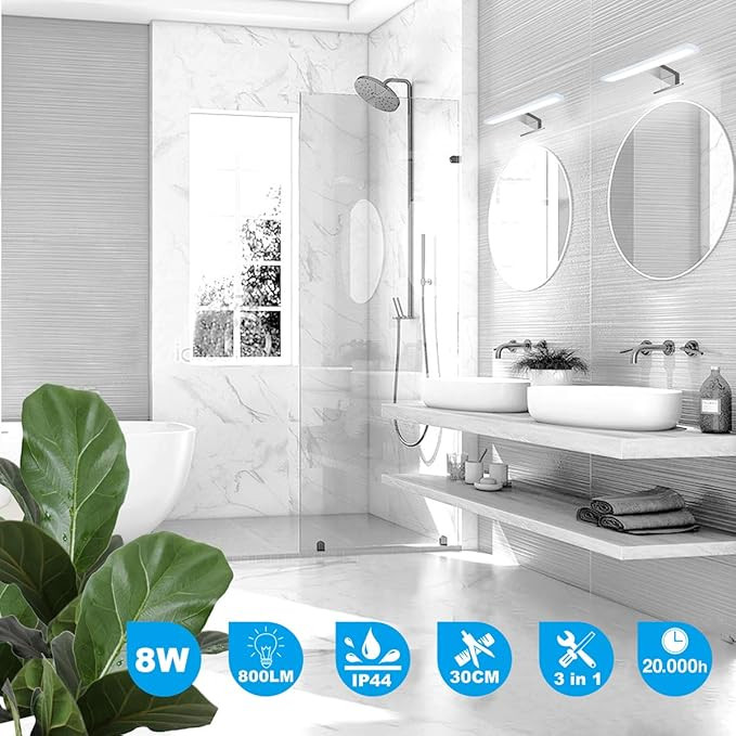 چراغ آینهایLED ، سی سانتیمتر30 برند CYWER