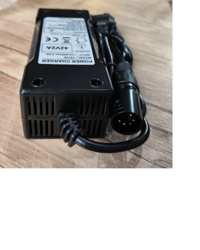 آداپتور برق 5 شاخه AC به DC 42V 2A برای اسکوتر
