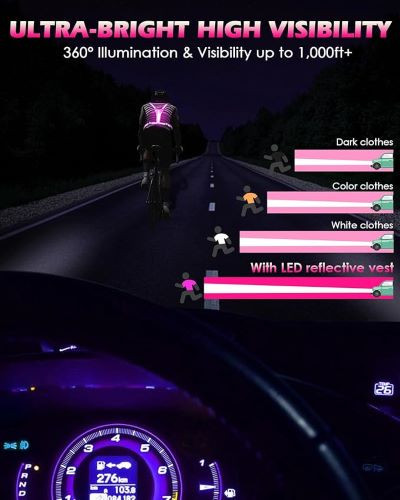 جلیقه بازتابنده LED -ZACRO