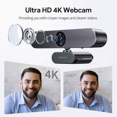وب کم DEPSTECH 4K مدل DW50