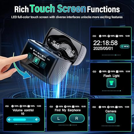 هدفون بیسیم با صفحه لمسی برند ZYHKON مدلZ9 PRO