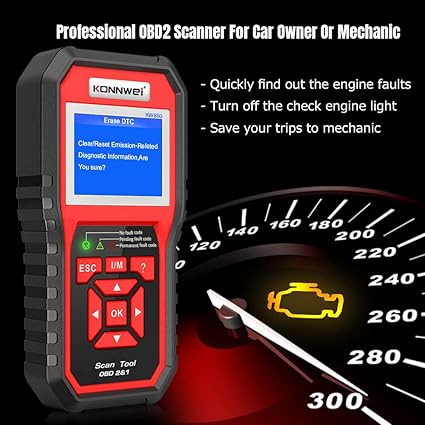 دیاگ خودرو OBD2 همه سیستم 850 KONNWEI KW
