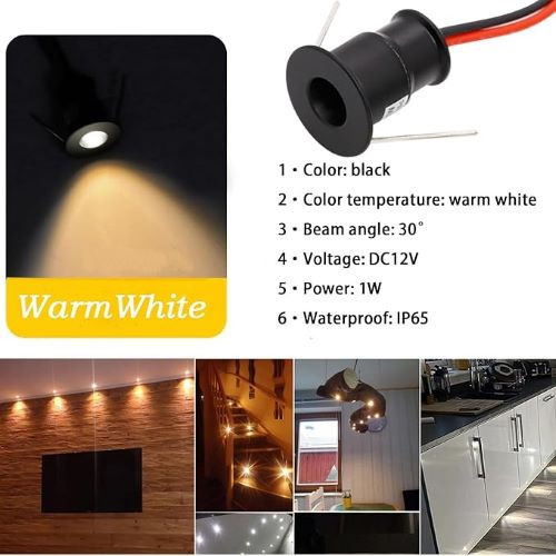 چراغ سقفی توکار LED کوچک kpslcerna
