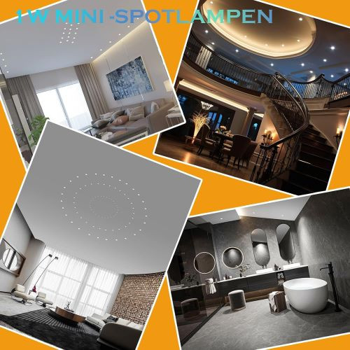 چراغ سقفی توکار LED کوچک kpslcerna