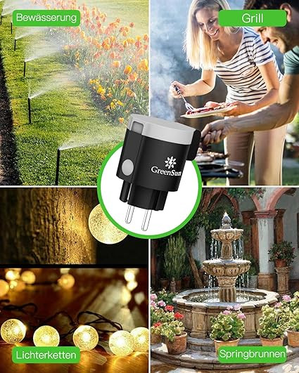 پریز هوشمند 16 آمپر GreenSunدارای WIFI