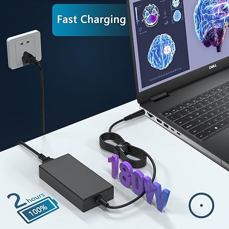 آداپتور برق متناوب ۱۸۰ واتی برند GVKRLXZ