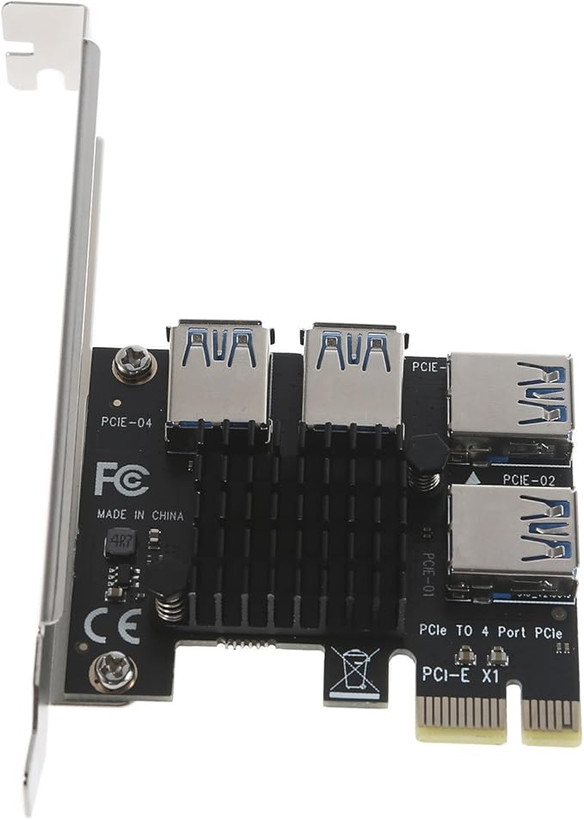 هاب تبدیل PCI-E 1 به 4 PCI-Express 16X