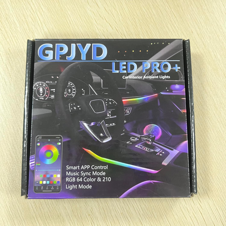 چراغ داخلی LED اکریلیک خودرو GPJYDمدل LED LIGHT