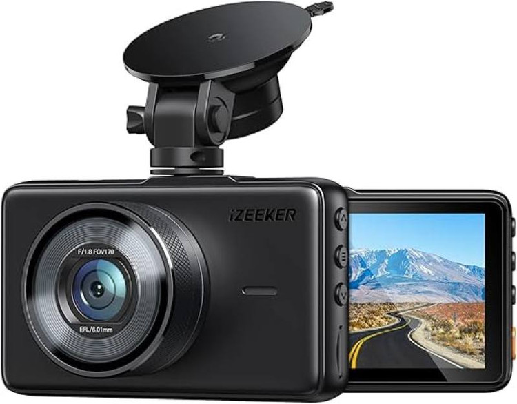 دوربین ثبت وقایع دید در شب 1080P خودرو مارک iZEEKER مدل GD100