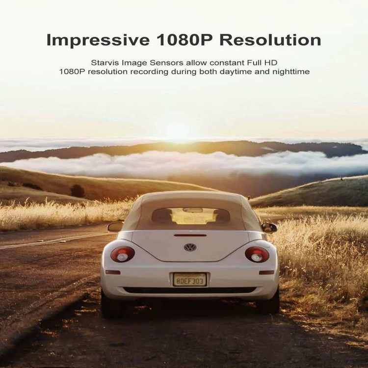 دوربین ثبت وقایع دید در شب 1080P خودرو مارک iZEEKER مدل GD100