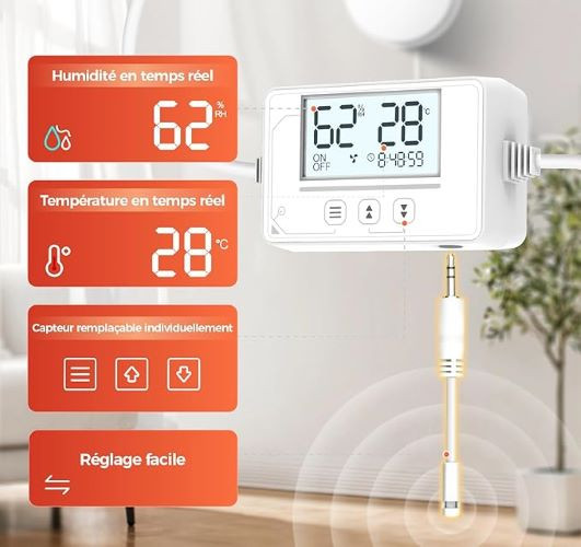 فن تهویه هوا با قابلیت تنظیم رطوبت و گرما در ۳ سرعت P107