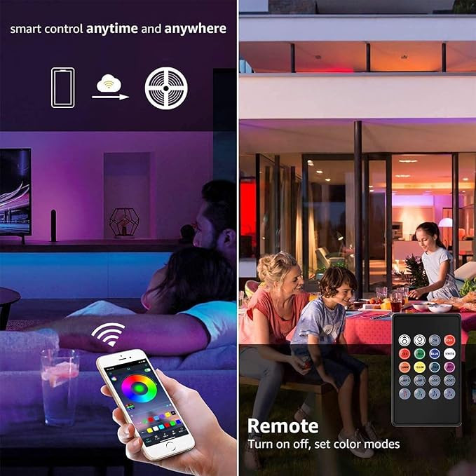 چراغهای نواری LED،برند L8STAR هوشمند 15 متر