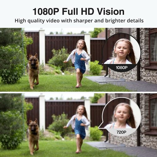 دوربین اتاق کودک و امنیتی خانگی بیسیم VAVA Cam Pro 1080P HD + فول اچدی