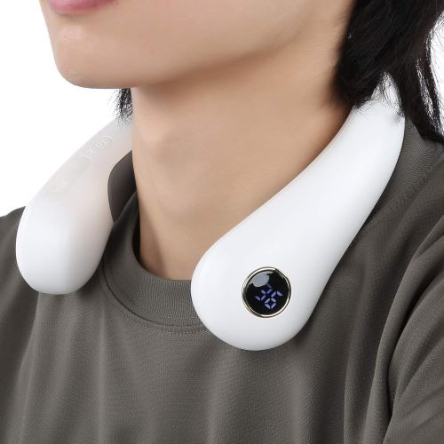 گرم کننده گردن آویز، گرم کننده شانه دیجیتال قابل شارژ با USB(صورتی)