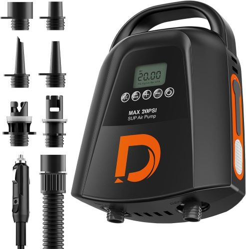 پمپ باد قابل شارژ Dskeuzeew با ظرفیت 20PSI و ظرفیت 9000 میلیآمپر