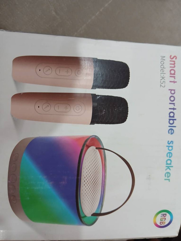 اسپیکر و میکروفون کارائوکه smart portable speaker