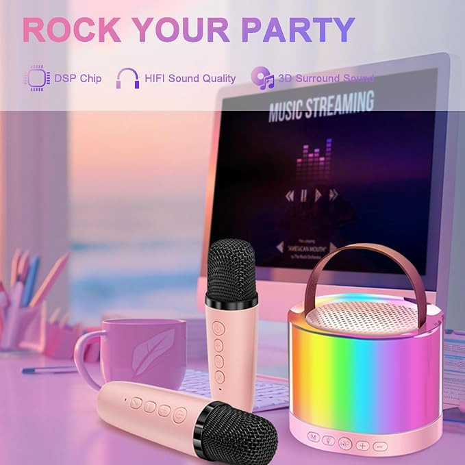 اسپیکر و میکروفون کارائوکه smart portable speaker