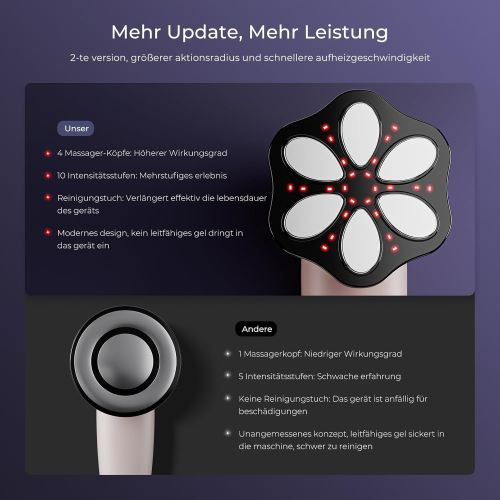 چربی سوز و ماساژور بیسیم ضد سلولیت برند Depsoul