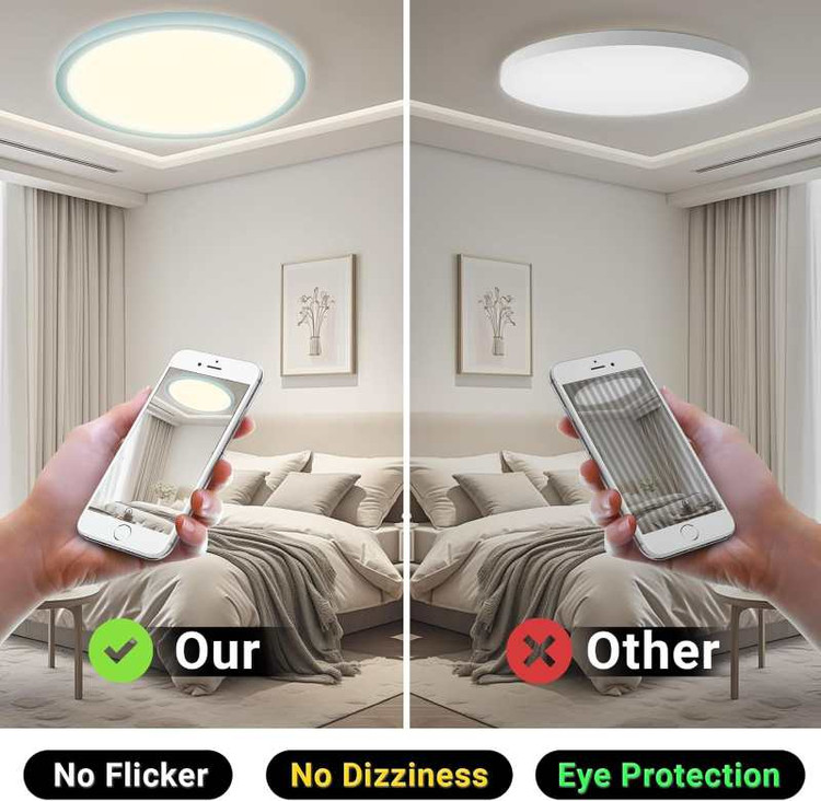 چراغ گرد سقفی LED LQWELL