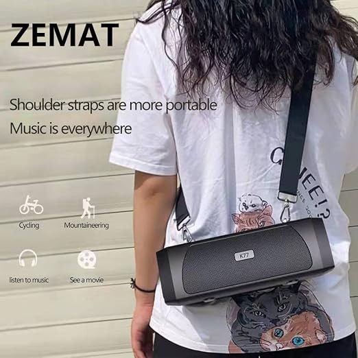 اسپیکر بلوتوث قابل حمل Kasinuo K77 برای فضای باز