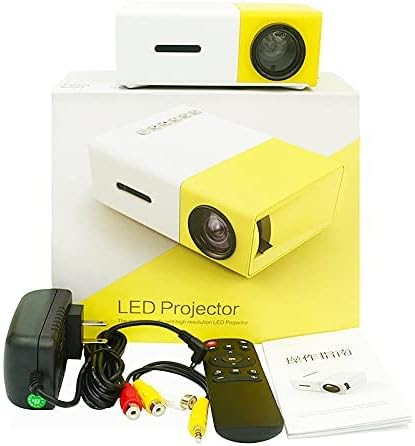 ویدئو پروژکتور کوچک LED جیبی و هوشمند YG300 خانگی