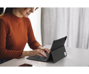 کیف و کیبورد AZERTY با نور پس زمینه برای آیپد پرو ۱۱