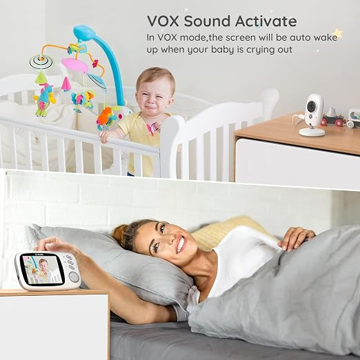 مانیتور و پیجر اتاق کودک boifun مدل vb603