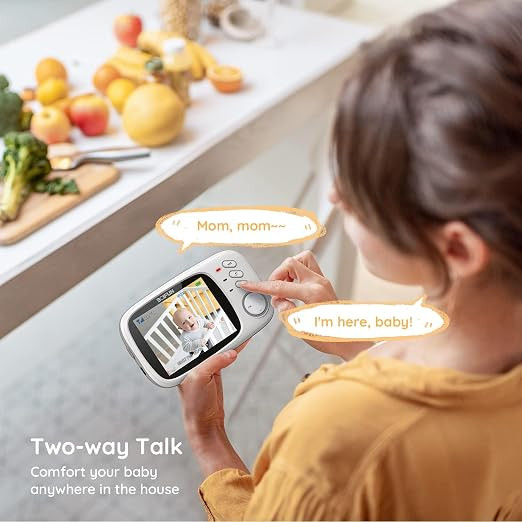 مانیتور و پیجر اتاق کودک boifun مدل vb603