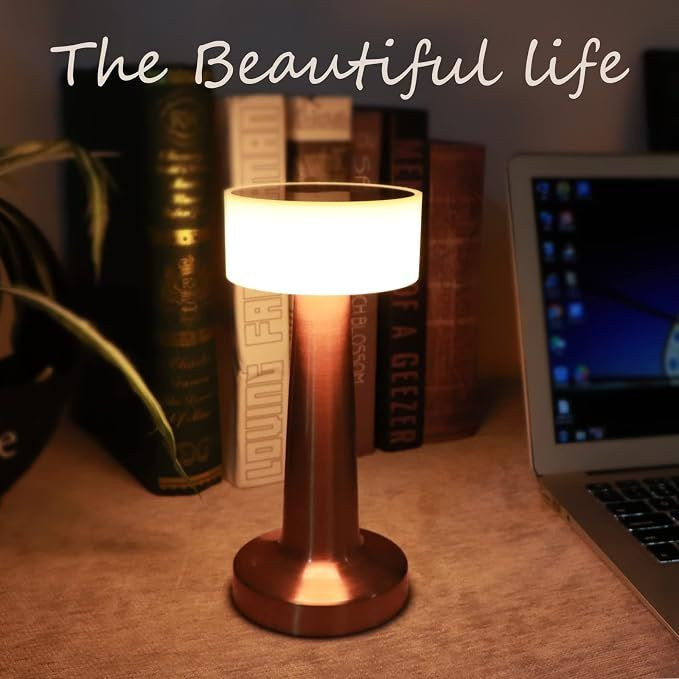 چراغ رومیزی LED طلایی LED DESK LAMP