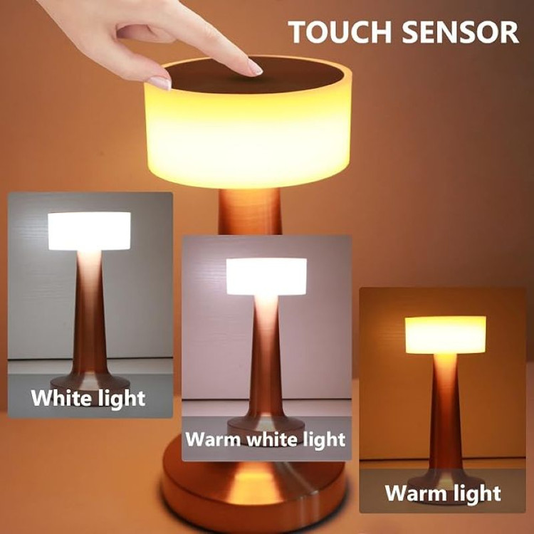 چراغ رومیزی LED طلایی LED DESK LAMP