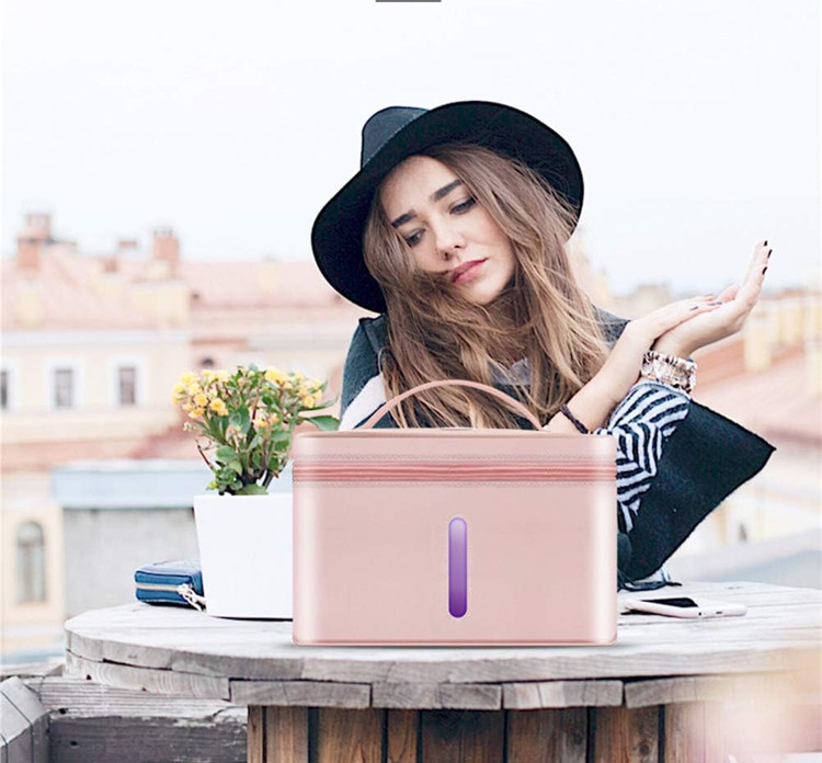 کیفهای استریلکننده UV (فرابنفش) برای ابزار زیبایی ,کودک، لباس زیر، (صورتی)