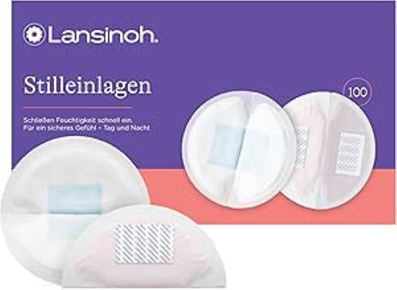 پد سینه آنتی باکتریال Lansinoh بسته 24عددی