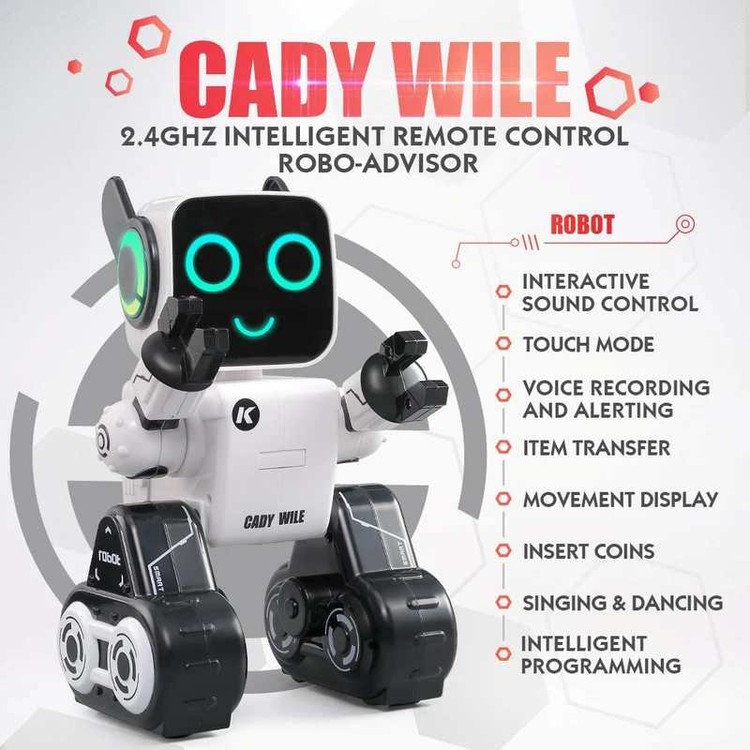 ربات کنترلی چند منظوره هوشمند CADY WILE مدل JJR/C