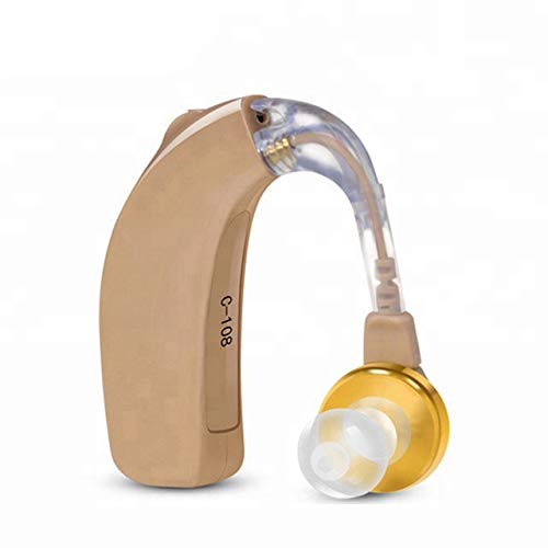 سمعک و تقویت‌کننده صدا پشت گوشAMOI مدل C-108، قابل شارژ، بژ