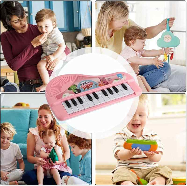 اسباببازی کیبورد پیانو چراغدار music piano