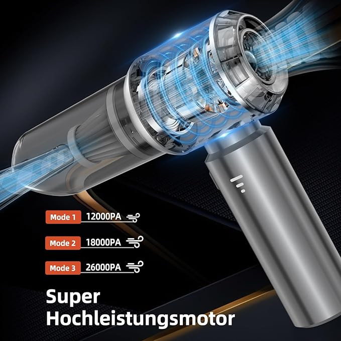 جاروبرقی دستی باتریدار NVKHG مدل ST-6653Plus
