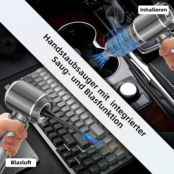 جاروبرقی دستی باتریدار NVKHG مدل ST-6653Plus