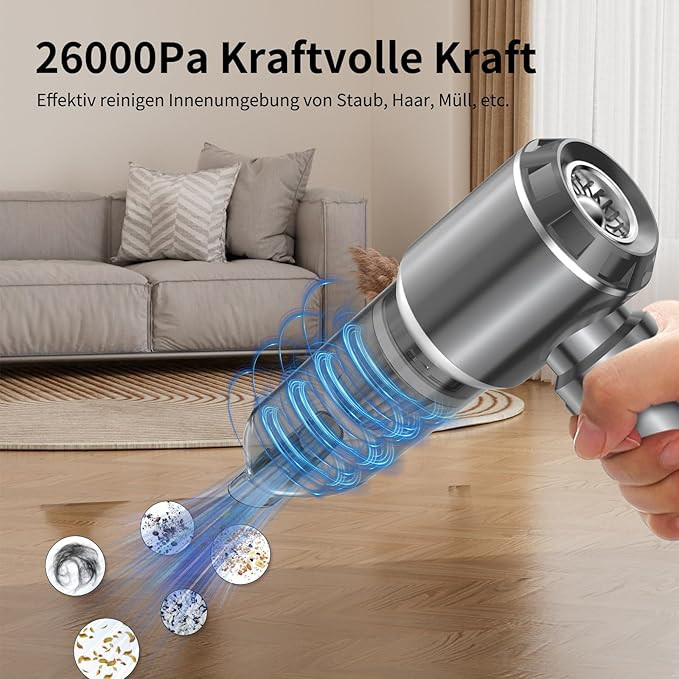 جاروبرقی دستی باتریدار NVKHG مدل ST-6653Plus