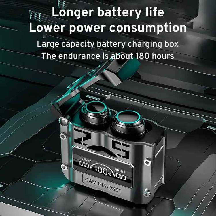 هدفون بلوتوثی M25 BT5.3 با قابلیت حذف نویز محیطی ضد آب IPX4