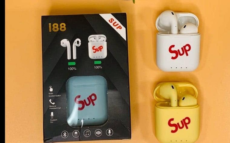 هدفون بیسیم بلوتوثی Sup i88، هدفون استریو برای پخش موسیقی – فسفری - صورتی