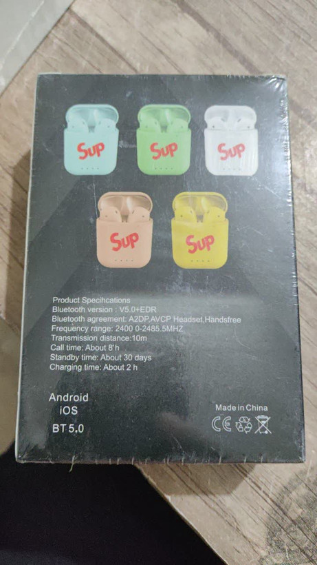 هدفون بیسیم بلوتوثی Sup i88، هدفون استریو برای پخش موسیقی – فسفری - صورتی