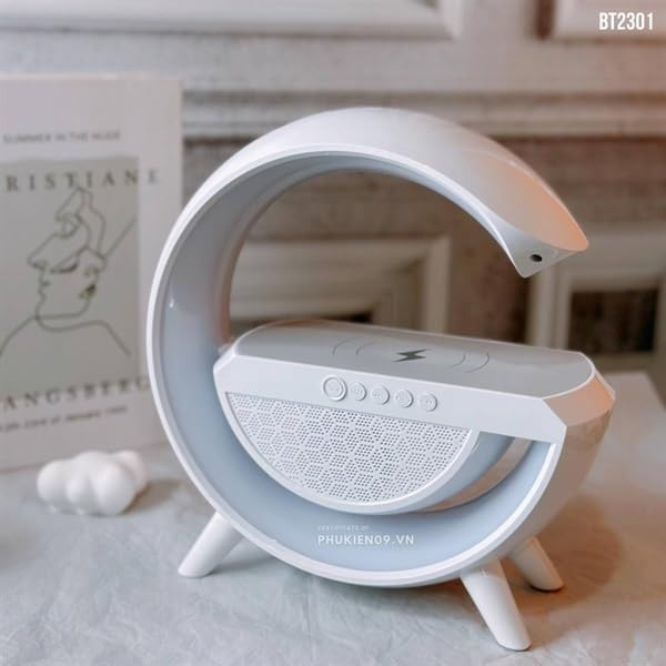 چراغ خواب ، اسپیکر، شارژر وایرلس و رادیومدل LED (BT 2301)