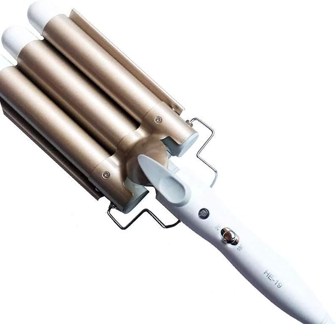 فرکننده مو FLITRONIC  مدل HE-19 ، میله فرکننده مو با طول موج 3 اینچ