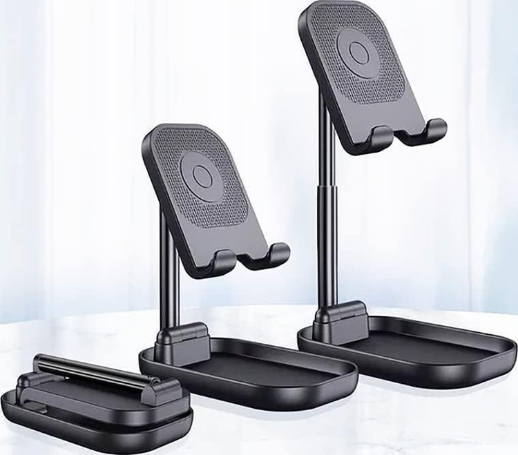 پایه تلسکوپی تاشو موبایل WIWU ZM100 برای گوشی و تبلت رومیزی(رنگ سفید)