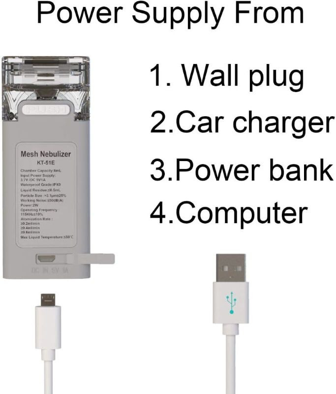 نبولایزر دستی قابل حمل BART Mini مدل XD100