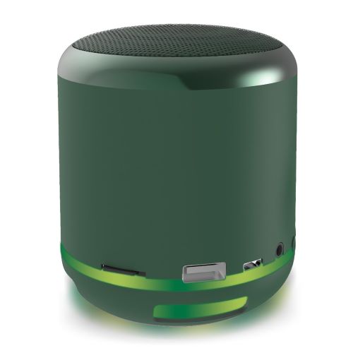 اسپیکر بلوتوث قابل حمل Audionic Gear 3 با چراغ‌های RGB، رادیو FM، پشتیبانی از USB و کارت حافظه microSD