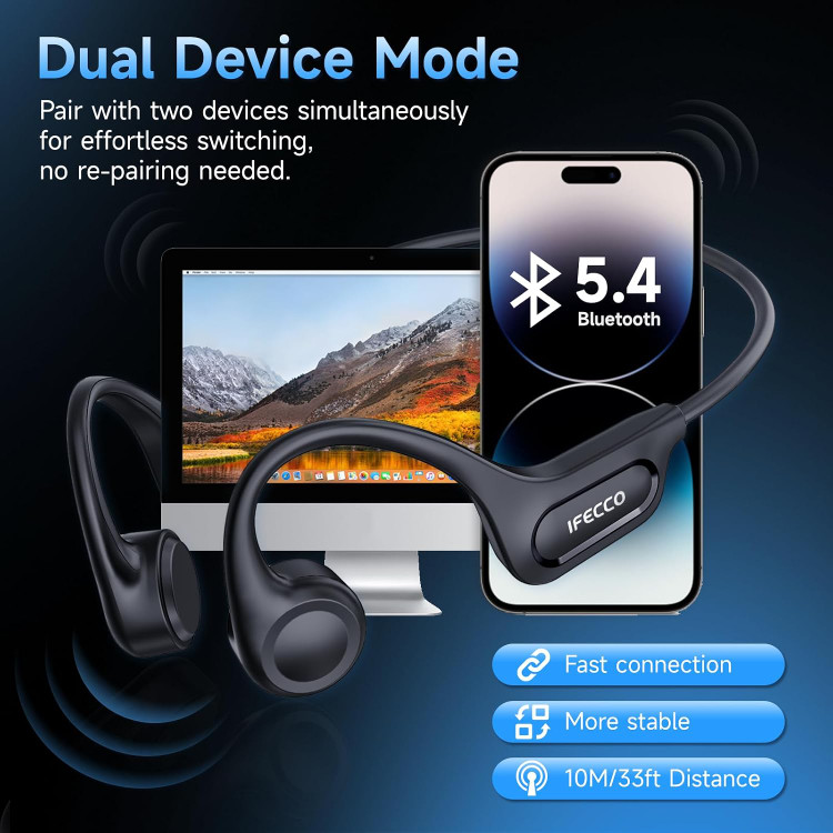 هدفون بلوتوث 5.4 IFECCO مدل X15