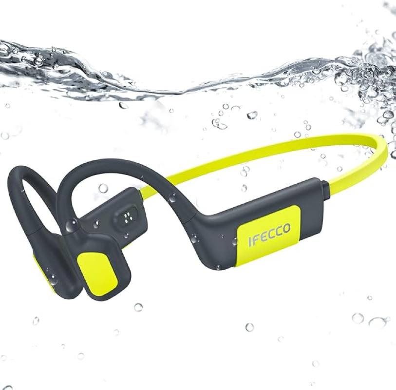 هدفون هدایت استخوانی IFECCO مدل X7 مخصوص شنا حافظه 32 گیگابایت