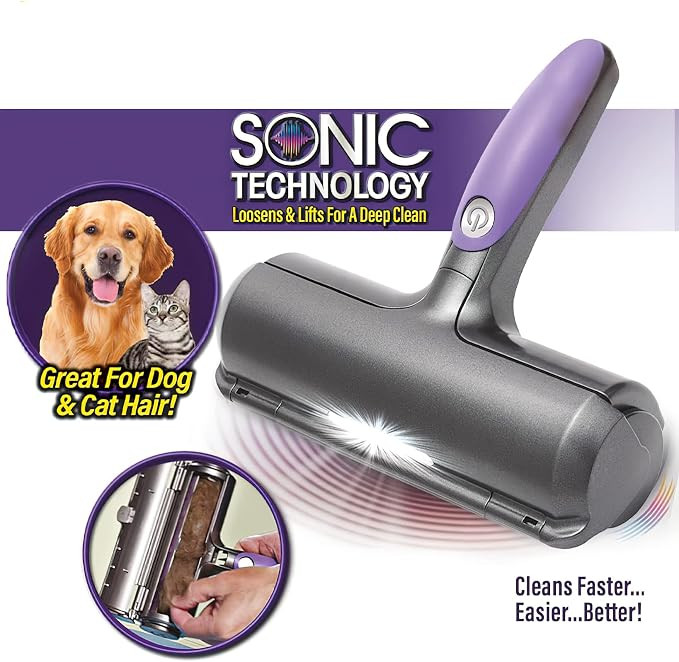 غلتک موبر حیوانات خانگی Sonic Furdaddy مدل NC – موبر سگ، موبر گربه، موبر حیوانات خانگی
