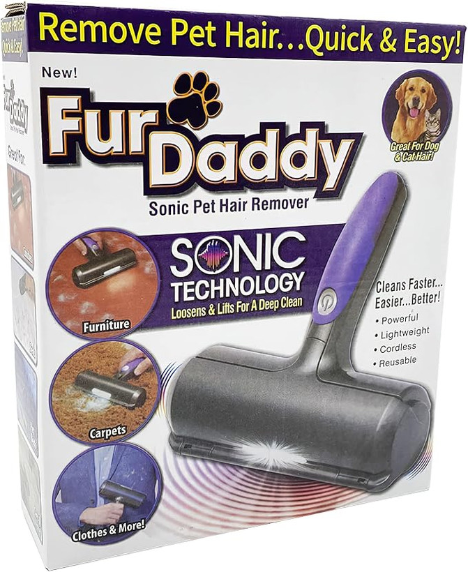 غلتک موبر حیوانات خانگی Sonic Furdaddy مدل NC – موبر سگ، موبر گربه، موبر حیوانات خانگی